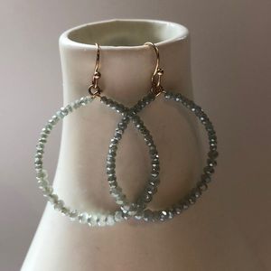 Jewelry - Beaded hoop earrings Jewelry - Beaded hoop earrings